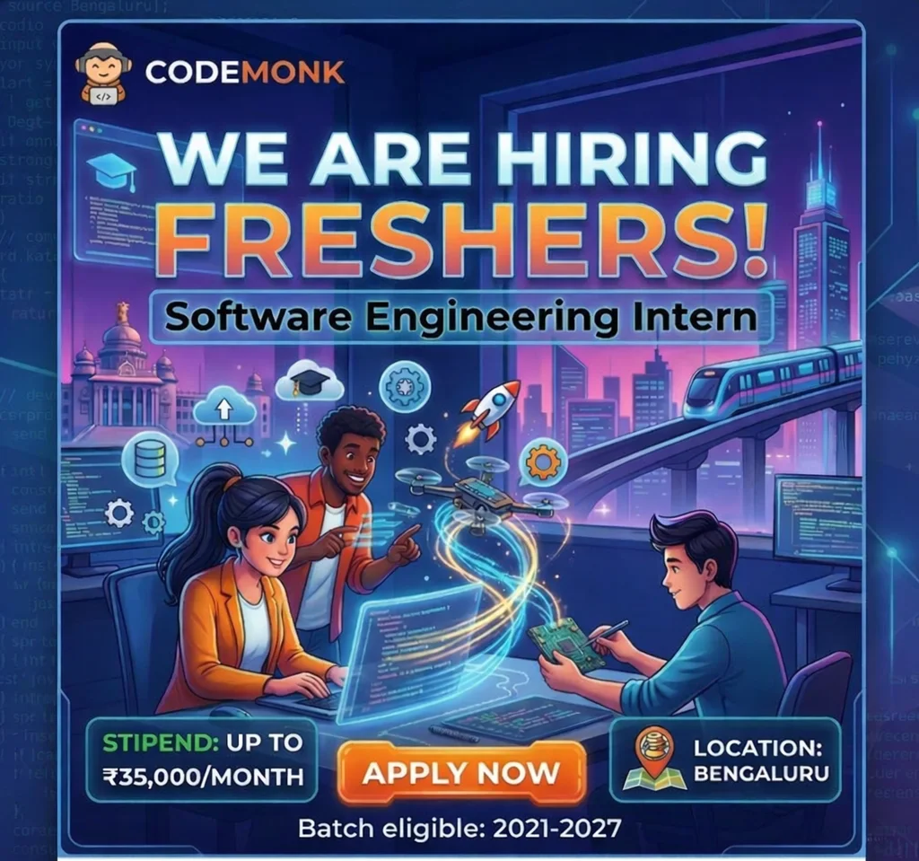Codemonk hiring freshers