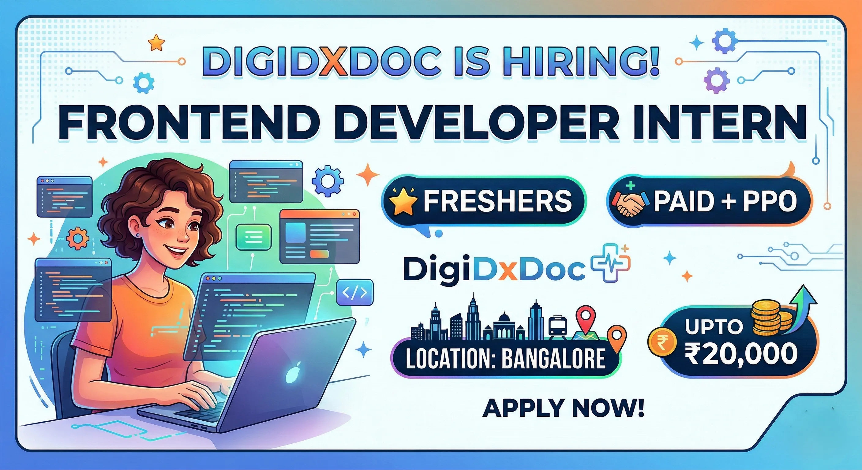 DigiDxDoc hiring freshers