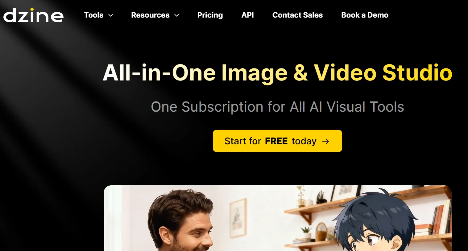 Dzine All-in-One AI Image and Video Studio