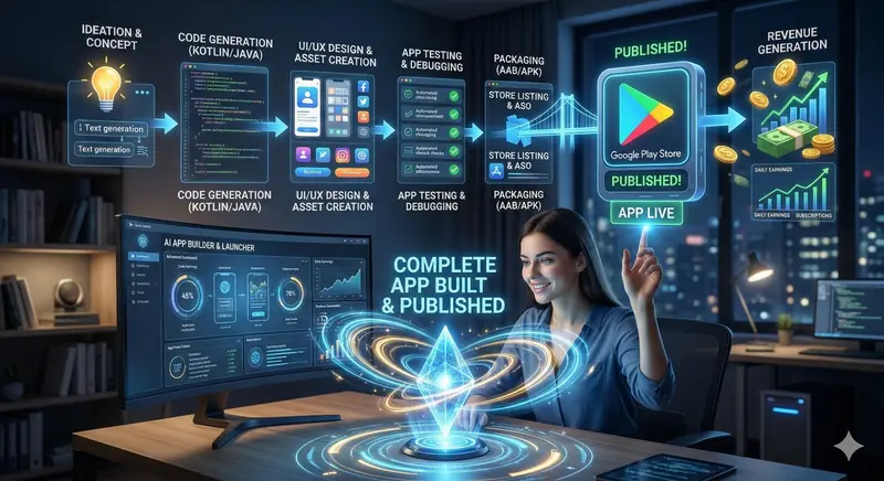 Build Complete App Using ChatGPT and Publish on Google Play Store