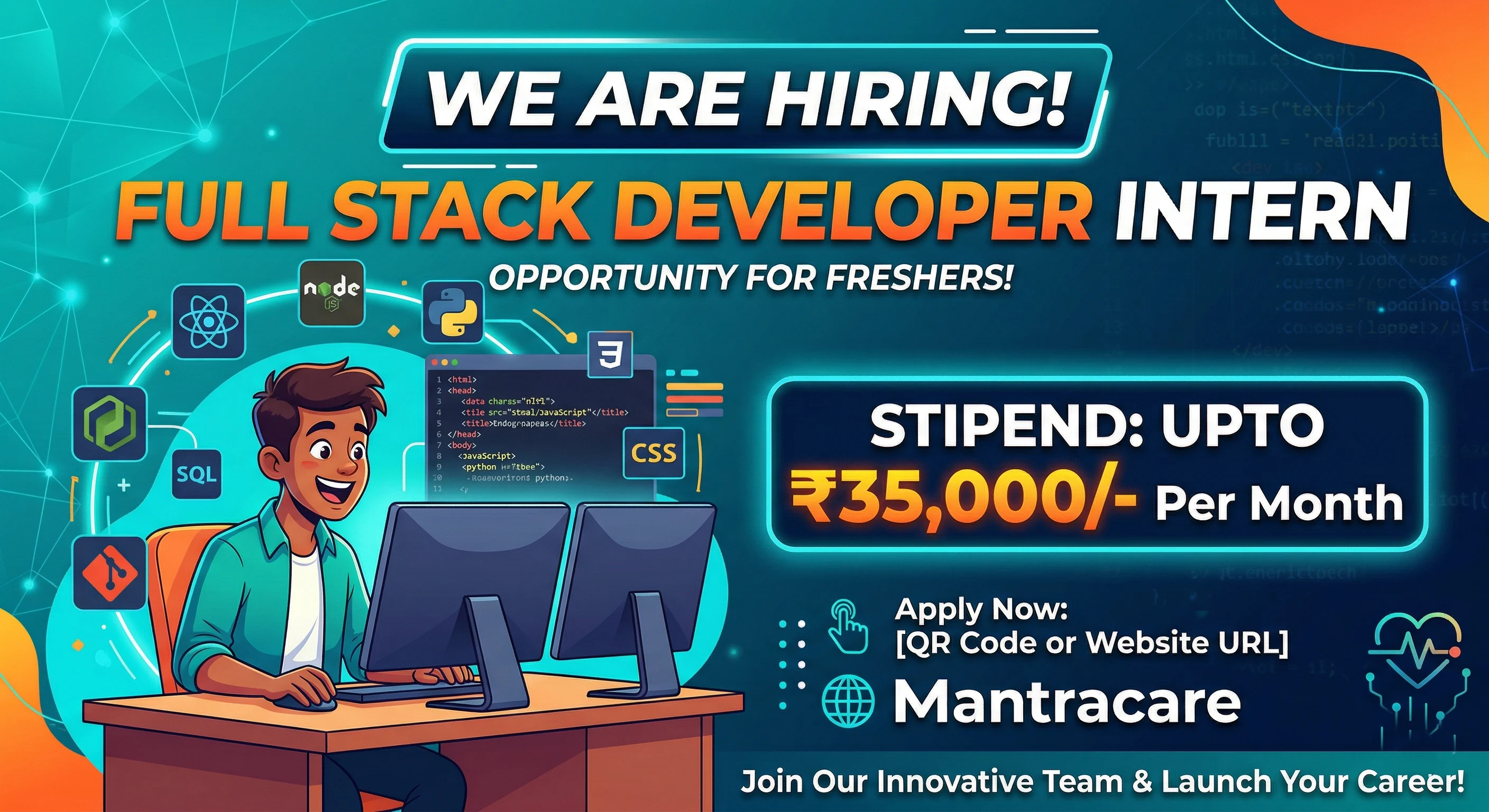 MantraCare hiring freshers