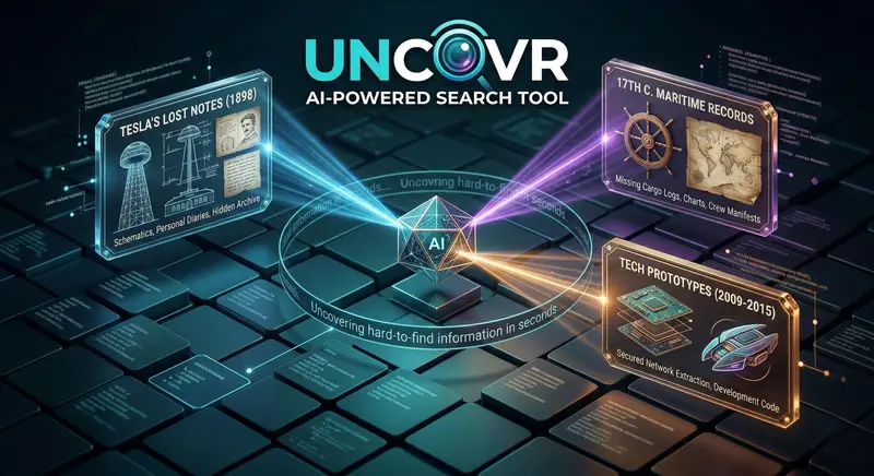 Uncovr AI Search Tool - Find Hard-to-Find Information in Seconds